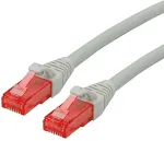 ROLINE Patchkabel Cat.6 UTP, Component Level, LSOH, grau, 0,5 m