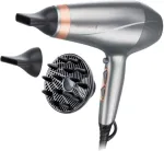F&ouml;&ouml;n Remington | Hair Dryer | AC8820 | 2200 W | Number of temperature settings 3 | Ionic function | Diffuser nozzle | Silver