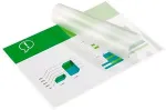 GBC Document Laminating Pouch - 125 Mikron 100er-Pack - gl&auml;nzend - A7 (74 x 105 mm) Taschen f&uuml;r Laminierung (IB581076)
