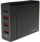 Logilink USB Tischladeadapter 3xUSB-A Port+1xUSB-C Port,60W