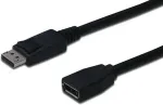 Digitus DisplayPort Verl&auml;ngerungskabel DP 2m 8K schwarz