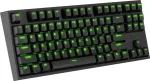 Klaviatuur GENESIS gaming mechanical keyboard THOR 404/RGB/Gateron Yellow Pro/Wired USB/US layout/Black