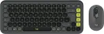 Klaviatuur Logitech POP ICON COMBO MOUSE AND KB GRAPHITE - DEU - CENTRAL-419