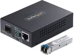 Startech SM LC FIBER MEDIA CONVERTER .