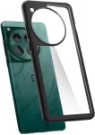 Spigen Kaitse&uuml;mbris Ultra Hybrid, OnePlus 12, l&auml;bipaistev musta &auml;&auml;rega,