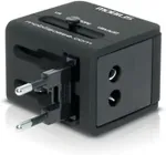 MOBILIS WORLDWIDE TRAVEL ADAPTOR 2 USB (100-240 V - 2X0.5A)