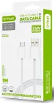 D-Fruit kaabel USB-A - USB-C DF105 1m, valge