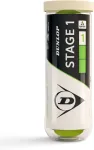 Dunlop Tennis balls STAGE 1 GREEN 3PET ITF