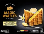 MAGIC WAFFLES Belgia vahvlid vanillikreemi t&auml;idisega, k&uuml;lmutatud, 4 x 80g, 10 tk