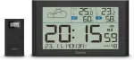 HAMA Weather Station Sylt with Outdoorsensor,radio,black 222216
