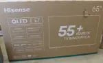 Teler HISENSE SALE OUT. 65E7Q 65" (164 cm) UHD QLED Smart TV | SALE OUT. Hisense UHD QLED Smart TV | 65E7Q | 65" | Smart TV | VIDAA OS | UHD | Black | DAMAGED PACKAGING