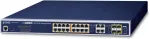 Planet GS-4210-16P4C gemanaged L2+ Gigabit Ethernet (10/100/1000) Energie &Uuml;ber Ethernet (PoE) Unterst&uuml;tzung 1U Schwarz Netzwerk-Switch (GS-4210-16P4C)