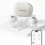 Momcozy M5 Breast pump with app control &ndash; Double set Grey