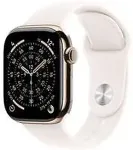 APPLE Watch Series 11 GPS + Cellular 42mm Gold Titanium Case with Light Blush Sport Band - M/L