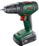 Bosch Powertools Bosch Cordless drill UniversalDrill 18V (green/black, Li-ion battery 1.5Ah, case)