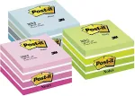 Post-it M&auml;rkmekuup Aquarelle 76x76 mm, 450 lehte, pastellroheline