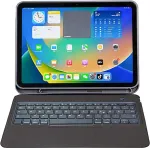 Klaviatuur Deqster SLIM KEYBOARD 2 10.9IN (10. GEN.) SCHWARZ APPLE IPAD