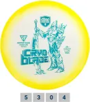 Discmania Discgolf Midrange Driver C-LINE HORIZON MD5 Cryo Blade Gannon Buhr Yellow 5/3/0/4