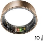 Ultrahuman Ring Air - Smart Ring f&uuml;r Frauen und M&auml;nner - Schlaf -und Fitness Tracking Wearable - Herzfrequenz - Smartring Rose Gold Gr&ouml;&szlig;e 10