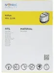 NORDIC QUALI Dust bags ty MNI2156 Nilfisk 5pcs + 1 filter / 358511