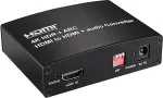 Noname HDMI Audio Extractor, HDMI to HDMI +Audio, 4K 60Hz