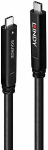 Lindy 8m USB 3.2 Gen 1 ja DP 1.4 kaabel