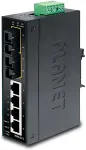 Planet 4+2 100FX Port Multi-mode Industrial Ethernet Switch