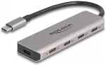 DELOCK USB 5 Gbps 4 Port USB Type-C Hub mit USB Type-C Anschluss