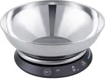 K&ouml;&ouml;gikaal Blaupunkt Kitchen scale with steel bowl FKS602