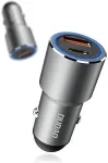 Dudao R4PQ Car Charger 22.5W Universal Grey Cigar lighter Fast charging Auto
