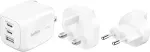 Belkin BOOSTCHARGE 70 W USB-C LADEGERT 2XUSB-C 1XUSB-A UK EU US WEI