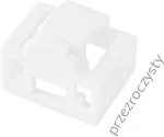 ALANTEC Blokada gniazda RJ45 przed nieautoryzowanym wpięciem, kolor przezroczysty (opakowanie 24 szt. + klucz)