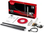 V&otilde;rgukaart CUDY WE3000 Wi-Fi 6 PCI Express Adapter