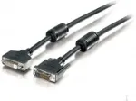 EQUIP DVI-D Kabel Dual Link 2560x1600 St/St 5.00m sw Polybeutel