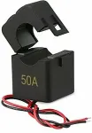 Shelly 50A current transformer Black