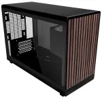 Korpus Lian LI Mini DAN Cases A3-mATX Black TG Wood Edition