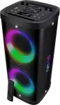 K&otilde;larid SVEN Portable speaker PS-930, black, power output 2x75W (RMS), TWS, Bluetooth, FM, USB, microSD, LED-display, lithium battery
