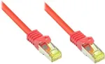 GoodConnections Good Connections Patchkabel m. Cat.7 Rohkabel rot 0,15m