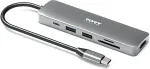 No name Port Designs 900162 interface hub USB Type-C Silver