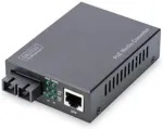 Digitus Gigabit PoE media converter, RJ45 / SC, SM