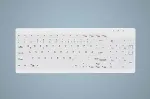 Klaviatuur Cherry Active KEY MTA AK-C7012 Corded DE-Layout IP68 wei&szlig;