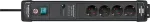 Brennenstuhl Premium-Line 4-way power strip black, 1.8 meters, 60,000A surge protection