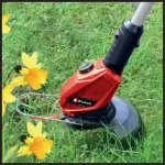 Einhell Power X-Change cordless grass trimmer GE-CT 18 Li, 18 Volt red/black, Li-ion battery 2.5 Ah