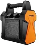 NEO TOOLS 90-060 electric space heater Ceramic PTC 2000 W Black, Orange