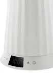 Veekeetja Alessi Plisse Water Kettle white with temperature control