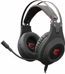 White Shark Wildcat Headset Wired Head-band Gaming USB Type-A Black