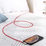 NONAME AUKEY CB-AL01 Red OEM U SB - Lightning Nylon Ca