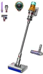 Tolmuimeja Dyson V12 Submarine 3-in-1 stick vacuum Battery Dry&wet HEPA Bagless 0.35 L Nickel, Yellow