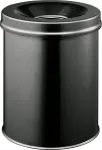 DURABLE Papierkorb Safe rund 15 Liter schwarz