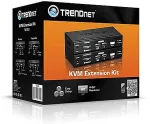 TrendNet KVM USB pikenduskomplekt ulatuse suurendamiseks kuni 100m - TK-EX4
